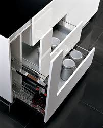 ergonomic kitchen cabinet with drawers