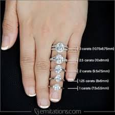 13 Best Carat Comparison Images Engagement Rings Diamond