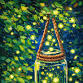 Summer Nights Paint Party at Night Sky Coffee