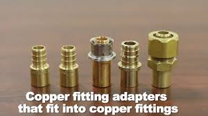 Then apply soldering flux and heat it. How To Connect Pex To Copper Youtube
