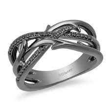 Enchanted Disney Villains Maleficent Diamond Ring H Samuel Black Diamond Ring Disney Fine Jewelry Enchanted Disney Fine Jewelry