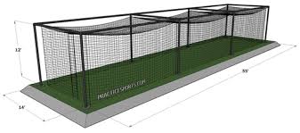Softball Batting Cages Review Of Best Sizes Netting Frame Kits