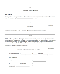 This tenancy agreement is made this 1st january 2009. Free 9 Sample Tenancy Agreement Forms In Pdf Ms Word