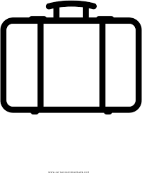 Add your own text print my colouring page mail my colouring page. Baggage Suitcase Coloring Page Printable Baggage Suitcase Hand Luggage Clipart Full Size Clipart 4927020 Pinclipart