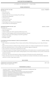 A good job description should include a company overview and job overview, as well as an explanation of the associated responsibilities, skills. Analyst Sap Resume Sample Mintresume