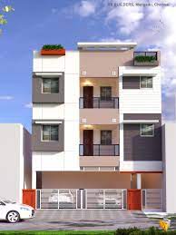 Pin By Oum Haroun On Residential Elevation Facade House 3 Storey House Design House Main Gates Design