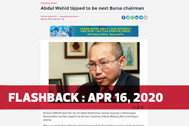 Wahid omar is the previous ceo of maybank. Bursa Names Abdul Wahid Omar As New Chairman Confirms The Edge Report The Edge Markets