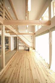 parquet en pin maritime interieur de cuisine inspiration combles maison