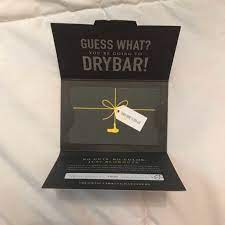 Maybe you would like to learn more about one of these? Drybar Other Drybar Gift Card 54 Balance Dry Bar Blow Out Poshmark