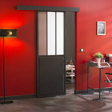 Une Cloison Originale Pour Donner Du Style A Votre Entree Leroymerlin Entree Hall Verriere Re Porte Coulissante Atelier Porte Coulissante Porte Galandage