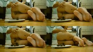 poop4cute – Pooping on a plate shit scat poop shitting