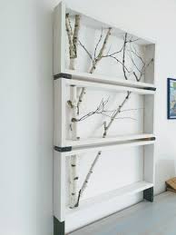 Framed Birch Tree Wall Art White Birch Tree Wall Art Birch Wall Display Shelf Framed Birch Art Natural Birch Branch Decor Modern Rustic Wall Art Birch Log In 2020 White Birch Trees Tree Wall Art Birch