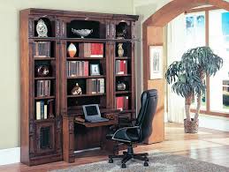 Explore the best info now. Davinci 4 Piece Small Wall Unit With Library Desk In Dark Chestnut Finish By Parker House Dav 420 4