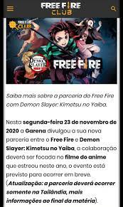 Get unlimited diamonds and coins with our garena free fire diamond hack and become the pro gamer that you've always wanted to be. Conexao Kimetsu No Yaiba Added Conexao Kimetsu No Yaiba