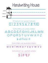 This Is A Revised Version Of The Handwriting House And Letter Sort This Version Has Blue And Pink Lines To Match Abeka Writing Letter Sort Abeka Phonics Chart