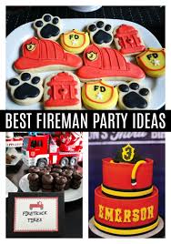 These ideas are simply a place to start; Best Fireman Birthday Party Ideas For Boys Pretty My Party