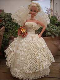 Qualunque sia l'occasione, la nostra vasta selezione di il vestito da sposa (2003). Le Mie Barbie All Uncinetto Foto 44 Album Alfemminile Com Vestiti Per Barbie Vestiti Per Bambole Matrimonio All Uncinetto