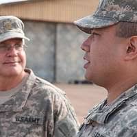 U.S. Army Pfc. David Skiles and Sgt. Nicholas Mitchell