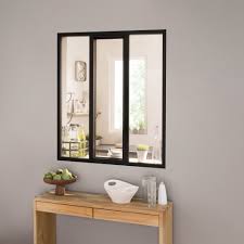 Grand choix pour répondre à toutes vos envies : Kit Verriere Coulissante Avec Vitrage 3 Panneaux 108 X 93 2 Cm Kit Atelier Bricozor