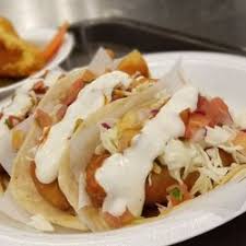 Our signature taco with grilled fish and grilled shrimp served on a soft, flour tortilla. Baja Fish Tacos Yelp