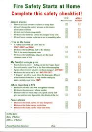 Home Fire Safety Plan Fire Safety Tips Home Safety Checklist Family Fire Safety