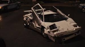 A Real Lamborghini Countach Was Crashed For The Wolf Of Wall Street