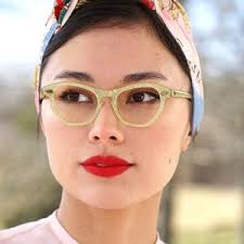 Buy Vintage Photo 2 Ladies Man Cat Eye Glasses Elderly 1950's