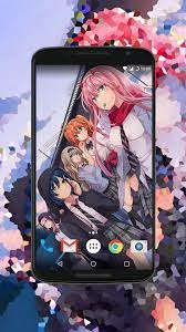 Red, white, and orange abstract digital wallpaper, anime, anime girls. Android Icin Darling In The Franxx Wallpapers Apk Yi Indir