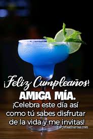 Escribir mensajes de cumpleaños para una amiga especial no es sencillo. Feliz Cumpleanos Amiga Mia Tarjetasdiarias Com