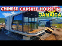Inside Jamaica’s 🇯🇲 Space Capsule Home with Chinese 🇨🇳 Innovation