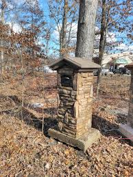 Brick and stone mailboxes best stone installers. Custom Brick Stone Mailboxes Sanstone Creations New Jersey