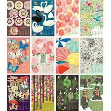 2015 Paper Source Wall Art Calendar Art Calendar Calendar Design Creative Calendar