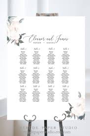 Boho Pink Wedding Seating Chart Seating Plan Template Etsy In 2020 Seating Chart Wedding Wedding Seating Bridal Shower Planning