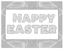 Get crafts, coloring pages, lessons, and more! Free Printable Easter Coloring Sheets Paper Trail Design