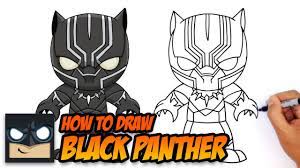 Check spelling or type a new query. How To Draw Black Panther The Avengers Youtube