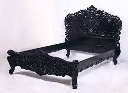 Ornate Black Bed Frame Omg I M In Love Gothic Bed Frame Victorian Bed Frames Gothic Bed