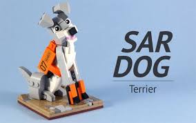 Moc Lego Working Dogs By Lego7 Lego Dog Working Dogs Lego Animals