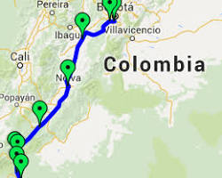 Imagen de Ruta terrestre desde Bogotá a Mocoa