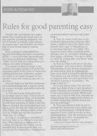 Master these basic skills, and you'll make your life as a parent a whole lot easier. John Rosemond Rules For Parenting Kids And Parenting Parenting Skills Kids Parenting