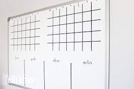Our dry erase calendar is one of my favorite tools. Diy Whiteboard Calendar And Planner Domestically Creative