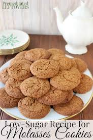 Posted by lyubomira on october 22, 2018. Low Sugar Molasses Cookies Recipe