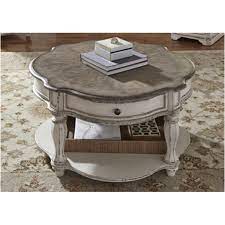 It can also be an anchor of style for you room and make a great sofa look even better. 244 Ot1011 Liberty Furniture Magnolia Manor Round Cocktail Table