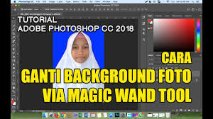 Semoga dapat dijadikan referensi tambahan dan bisa membantu anda dalam menentukan keputusan yang. Cara Mengganti Background Menggunakan Magic Wand Tool Tutorial Adobe Photoshop Cc 2018 Mas Dhar Youtube