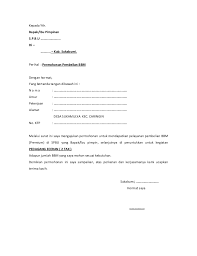 Jenis surat permohonan terbilang beragam. Surat Permohonan