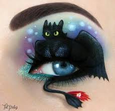Keren Banget 6 Lukisan Eye Shadow Unik Dan Menghipnotis