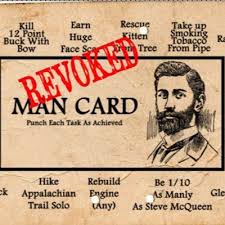Possesed almost exlusively by single or unmarried men, to say a figurative card signifying a man's state of manhood/brohood. Man Card Removal Cardremoval Twitter