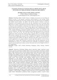 Jurnal nasional tentang skripsi rekam medis. Http Jurnal Ensiklopediaku Org Ojs 2 4 8 3 Index Php Ensiklopedia Article Download 521 483
