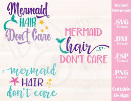 Free Free 123 Mermaid Silhouette Mermaid Hair Svg SVG PNG EPS DXF File
