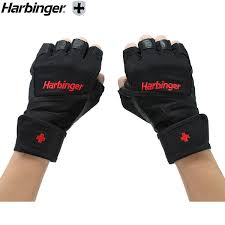 Her Bottle Jar Fitness Harbinger Fitness Training Glove With A List Lap 1140 Black Wrist Wrap Gloves Training Gloves Muscular Workout