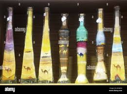 Sand bottles jordan hi-res stock photography and images